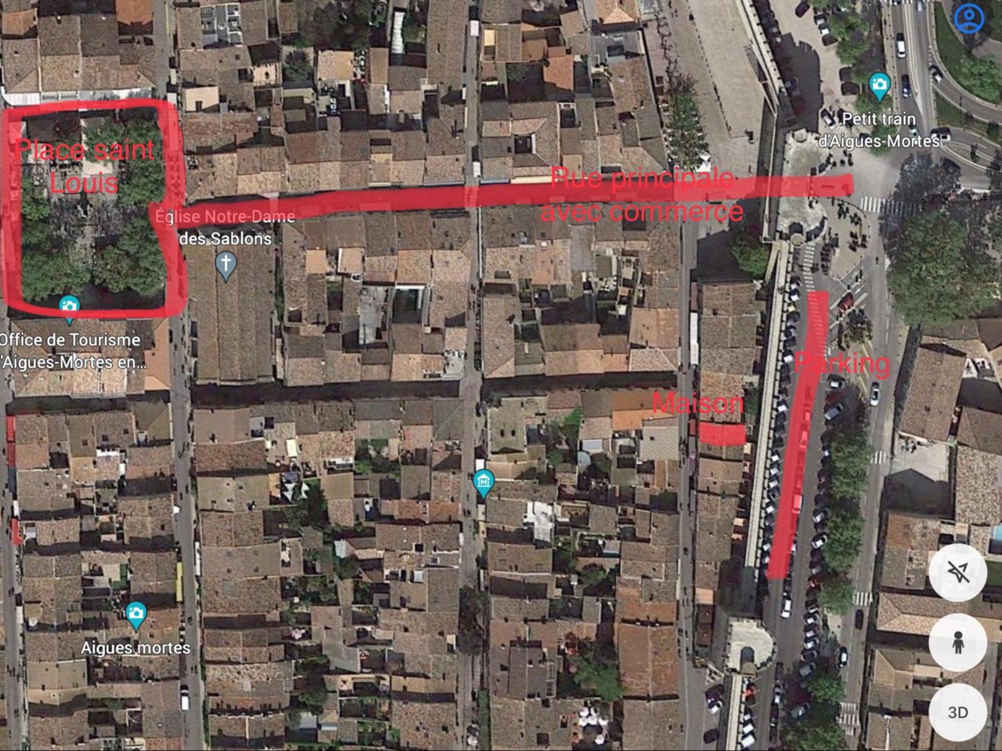 Maison Cosy, 2 Chambres, Adossee Aux Remparts Айга-Мортас Екстериор снимка